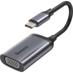 Baseus - USB-C Male naar VGA + Type-C PD Female Adapter - 2K@60Hz