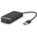 Speedlink SNAPPY EVO USB Hub - Active 7-Port - USB 3.0 - Zwart