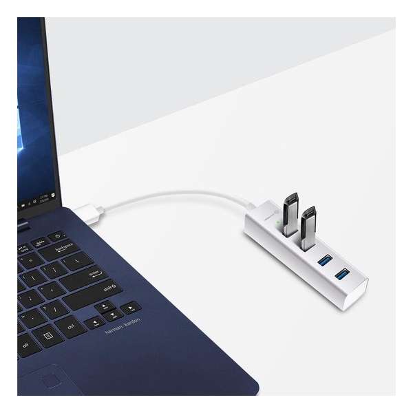 ALOGIC 4 Port USB Hub - Aluminium Unibody - Prime Series