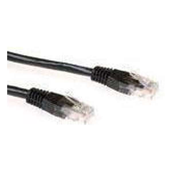 Advanced Cable Technology CAT6A UTP patchkabel zwart