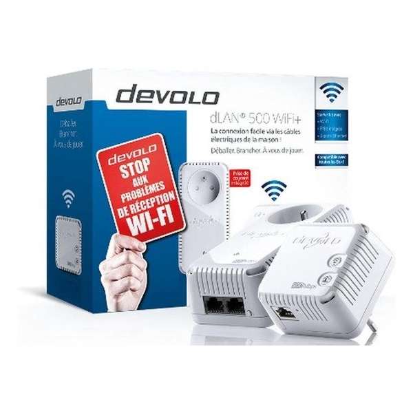 Devolo 9255 DLAN 500 WIFI + Starter KIT