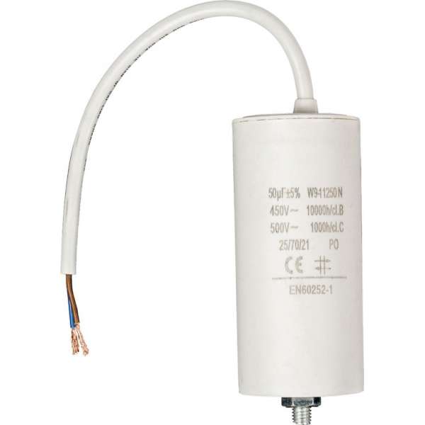 Condensator 50.0uf / 450 V + cable