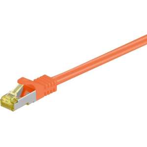 Wentronic 91615 - Cat 7 STP-kabel - RJ45 - 3 m - Oranje