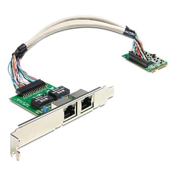 DeLOCK 95237 netwerkkaart & -adapter Ethernet 1000 Mbit/s Intern