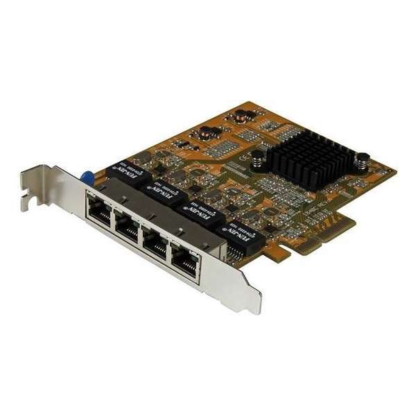 StarTech.com 4-Poort PCI Express gigabit netwerk adapter kaart Quad Port PCIe Gigabit NIC