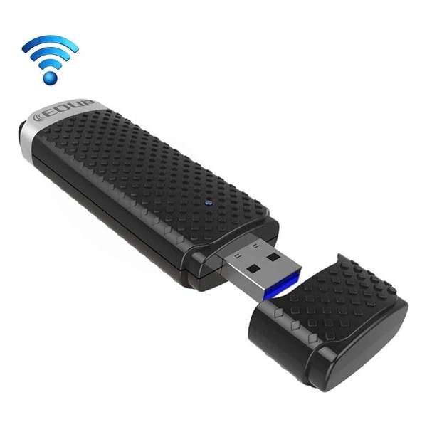 EDUP EP-AC1617 1200Mbps Hoge snelheid USB 3.0 WiFi-adapter Ontvanger Ethernet-adapter