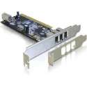 DeLOCK FireWire PCI Card, 3+1 Port