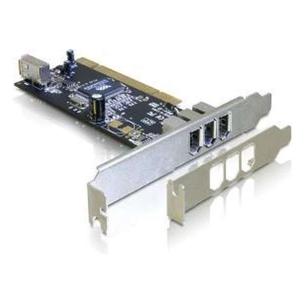 DeLOCK FireWire PCI Card, 3+1 Port