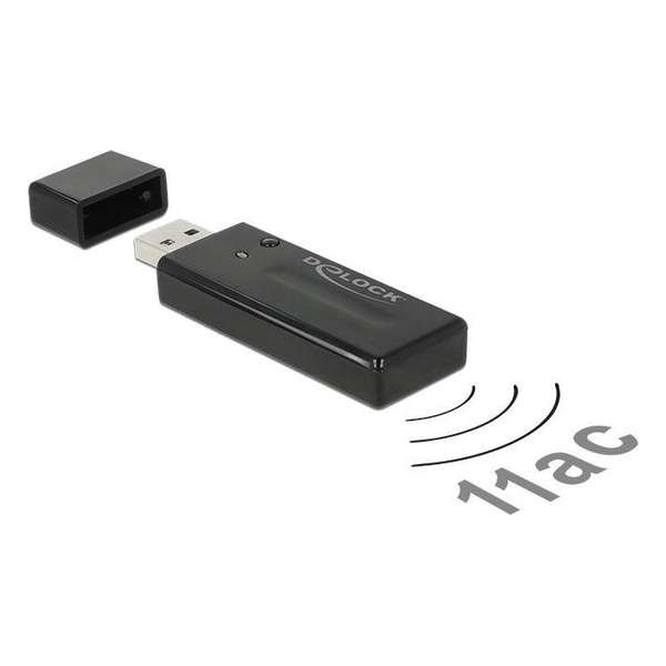 DeLOCK 12463 netwerkkaart & -adapter WLAN 867 Mbit/s