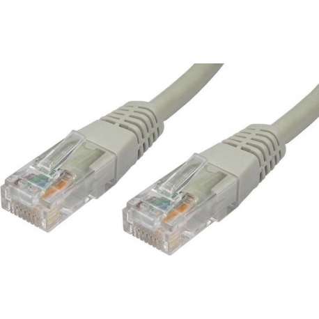 Internetkabel - Cat 5e UTP-kabel - 15 m - grijs