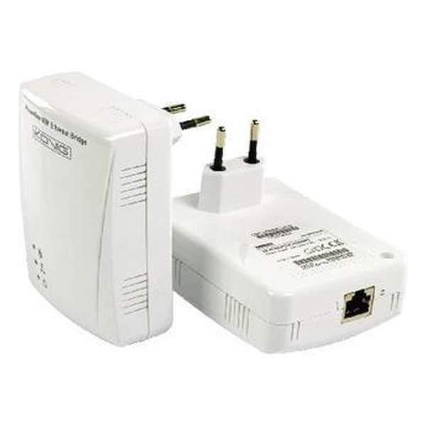 König CMP-HOMEPLUG26 productinformatie - CMP-HOMEPLUG26 Homeplugset wit 85 mbps