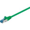 Goobay - S/FTP netwerkkabel CAT6a - Groen - 10 meter