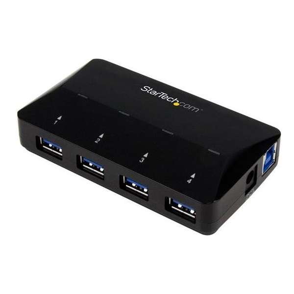 4-Port USB 3.0 Hub plus 2.4A Charge Port