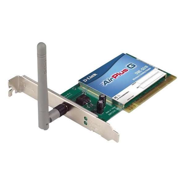 D-link PCI Bus 802.11g Wireless Adapter