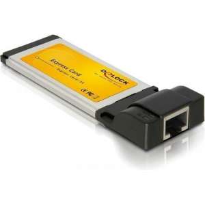 DeLOCK Gigabit Ethernet ExpressCard Adapter 1000 Mbit/s