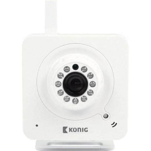 König, Uitgebreide IP Camera voor Binnen (Wit)