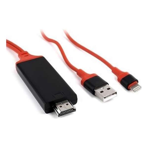 iggual IGG315613 video kabel adapter 1.8 m MHL HDMI Type A (Standard) Black,Red