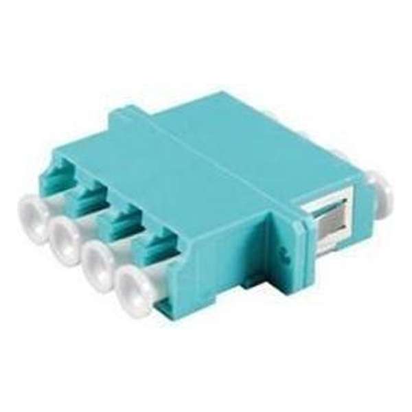 Intronics Fiber optic LC-LC quad adapter OM3/OM4