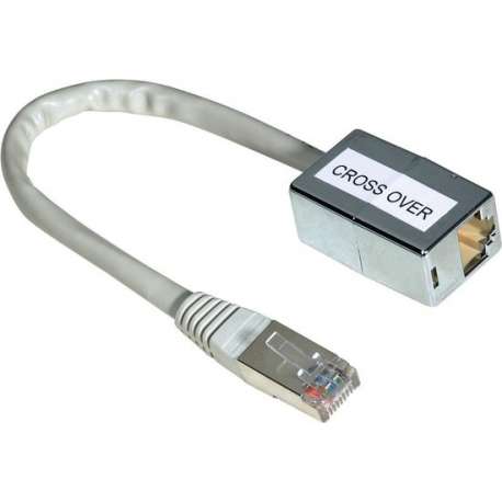 Hama 75041594 kabeladapter/verloopstukje RJ45 Grijs