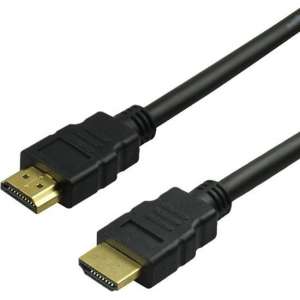 HDMI Kabel 1,5 meter Zwart High Speed (Ultra) HDTV, 3D, 4K, TV, PC, Laptop, Beamer, PS3, PS4 & Xbox