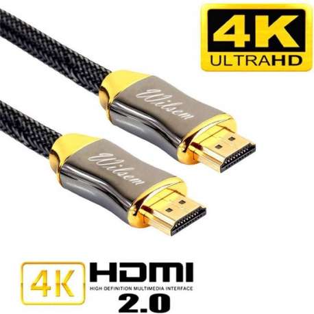 HDMI Kabel 2.0 - Ultra HD 4K High Speed (60hz) - Gold Plated - 1.5 Meter