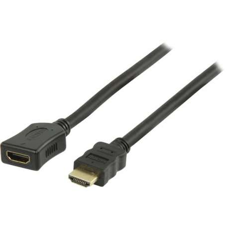 Eenvoudige HDMI verlengkabel versie 1.4 - 0,50 meter