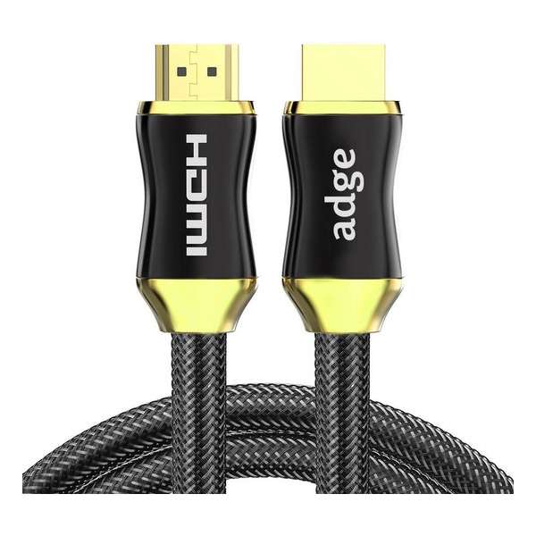 Adge® - HDMI Kabel 2.0 Gold Plated - High Speed Cable - 10 Meter