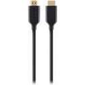 Belkin HDMI - Micro HDMI, 3m HDMI kabel HDMI Type A (Standaard) HDMI Type D (Micro) Zwart