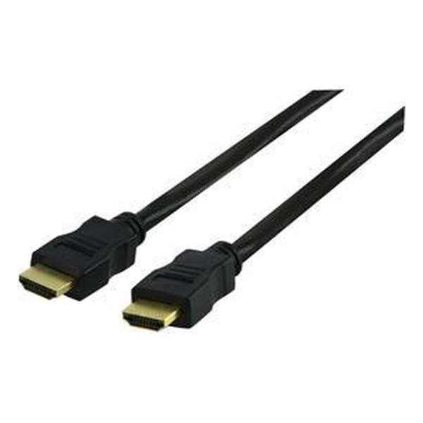 Valueline - 1.4 High Speed HDMI kabel - 0,75 m - Zwart