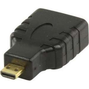 Valueline HDMI-adapter HDMI micro-connector - HDMI input  zwart