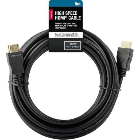 Speedlink Hdmi Kabel 1.4 5 Meter PS3 + Xbox 360