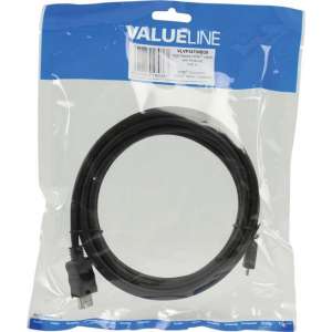 Valueline HDMI - micro HDMI, 3m 3m HDMI Micro-HDMI Zwart HDMI kabel