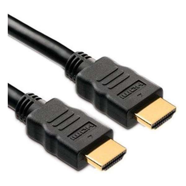 Benza HDMI High Speed Kabel voor beeld, geluid en internet (ethernet) - 3 Meter Zwart