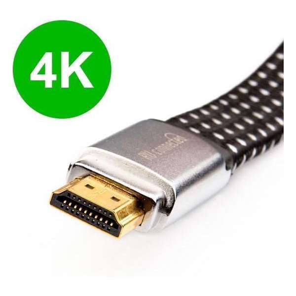 RU connected HDMI kabel 2 m - HDMI 2.0b voor 4K @ 60Hz & HDR