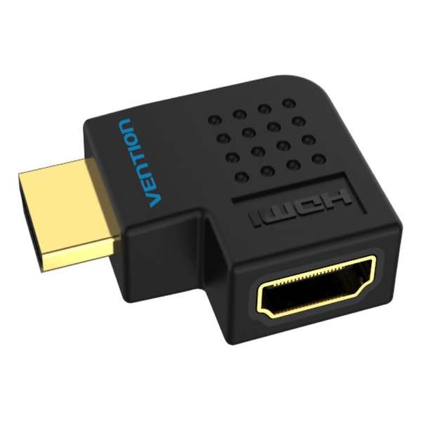 Vention HDMI hoekadapter 90 graden haakse HDMI aansluiting - HDMI 2.0 - 4K 60Hz