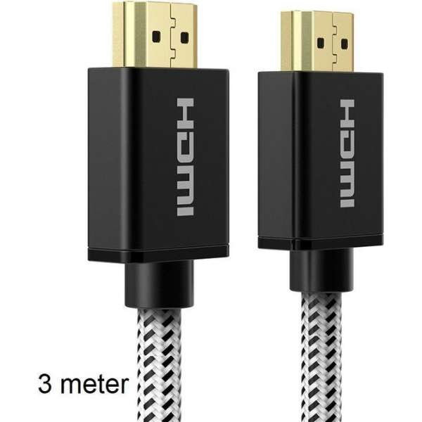 Orico HDMI 2.0 kabel 3 meter – 4K @60Hz –Nylon Braided