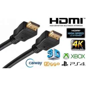 1.4 HDMI kabel 1,5 meter 4K Ultra HD 1080P Verguld