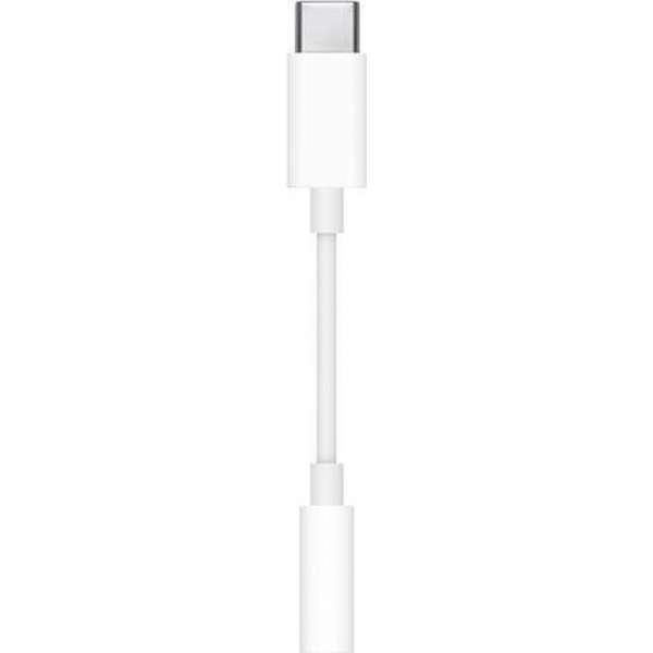 Apple MU7E2ZM/A kabeladapter/verloopstukje 3.5mm USB-C Wit