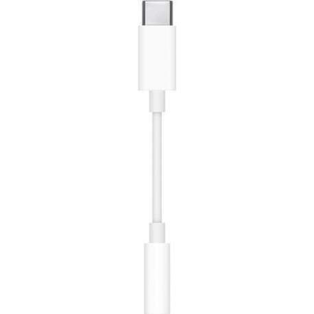 Apple MU7E2ZM/A kabeladapter/verloopstukje 3.5mm USB-C Wit