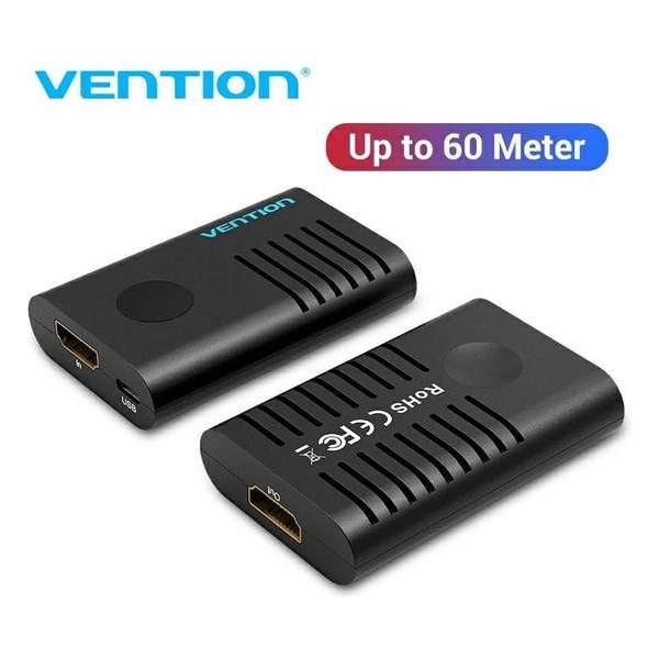 Vention HDMI Repeater Extender Tot 60 Meter - 4K Ultra-HD 60Hz