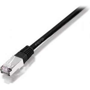 Equip 605690 netwerkkabel 1 m Cat6a S/FTP (S-STP) Zwart
