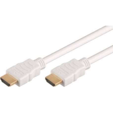 M-Cab - 1.4 High Speed HDMI kabel - 1 m - Wit