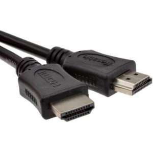 HDMI Kabel | High Speed 3DTV 1.4 | Kabel met Ethernet | HDMI Connector | 2 meter | Zwart