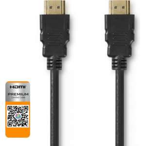 Premium High Speed HDMI™-Kabel met Ethernet | HDMI™-Connector - HDMI™-Connector | 5,00 m | Zwart