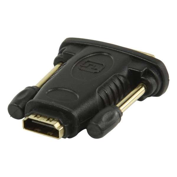 Valueline DVI - HDMI adapter DVI mannelijk - HDMI input  zwart