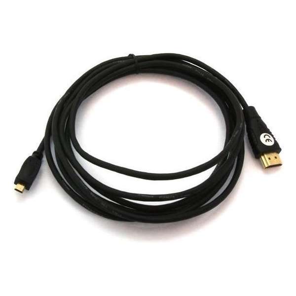 High Speed HDMI to Micro HDMI with Ethernet 3M OD4.0