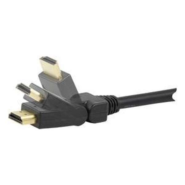 Konig HDMI 1.3 Kabel met Swivel Connectoren 5m