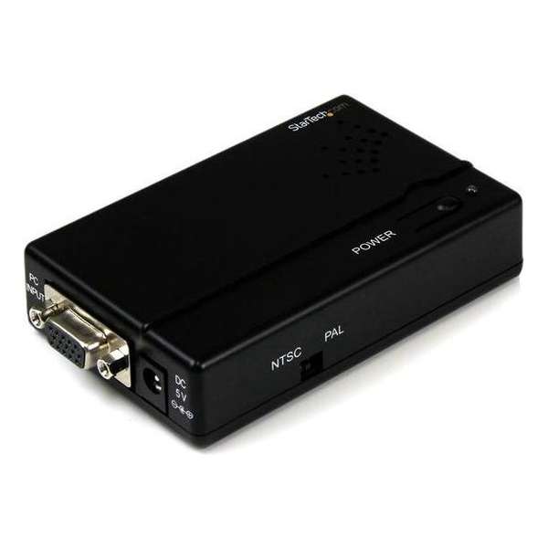 StarTech.com Hoge Resolutie VGA naar Composiet of S-Video Converter