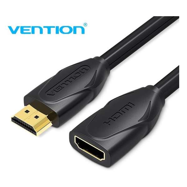 Vention HDMI 2.0 verlengkabel 1.5 Meter - 4K Ultra HD, 1080P Full HD en 3D