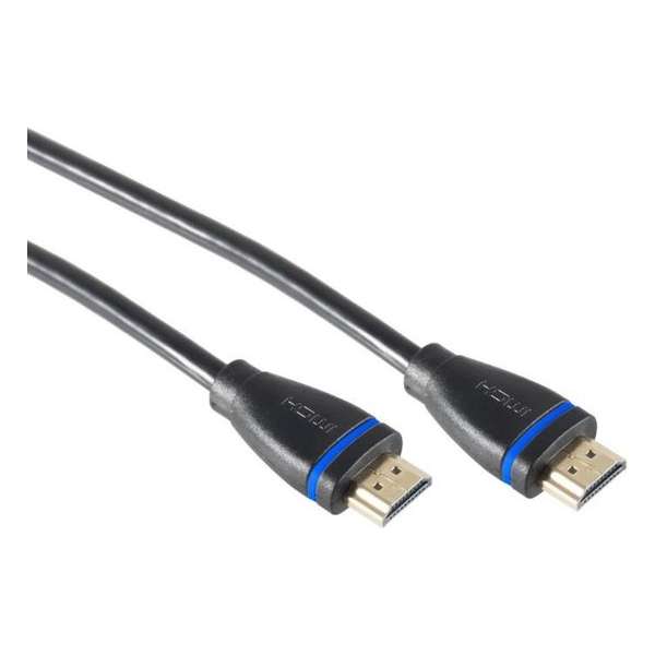 S-Impuls HDMI kabel versie 2.0 (4K 60Hz HDR) / zwart - 3 meter